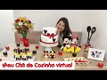 Meu Chá de Cozinha Virtual - Tema Mickey e Minnie