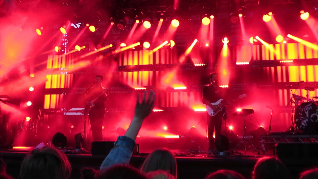 alt-J - Bloodflood live @ Žluté lázně, Prague, 17.6.2015