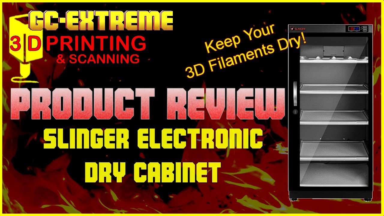 3D Printing Product Review: Slinger Dry Cabinet 125L