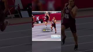 Nobody expected him to jump at the finish line.