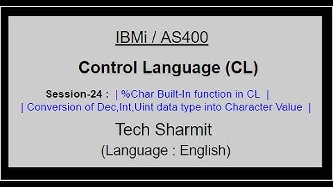%Char Built-in function in cl program | CL programming | CL program for Beginners |