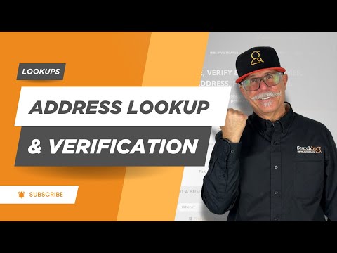 Address Lookup and Verification | Searchbug Tutorials
