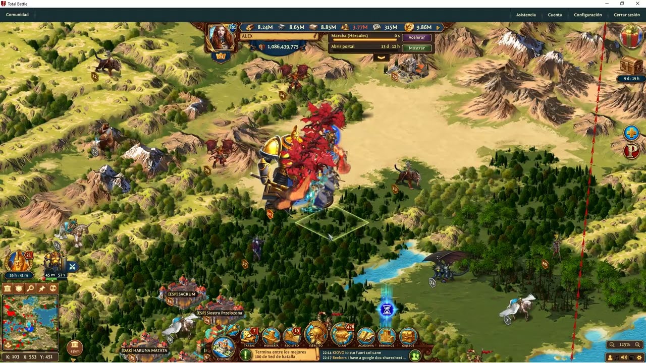 Tinman nivel 203. 16 ataques en 5 minutos!