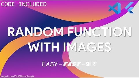 FLUTTER | Random Image