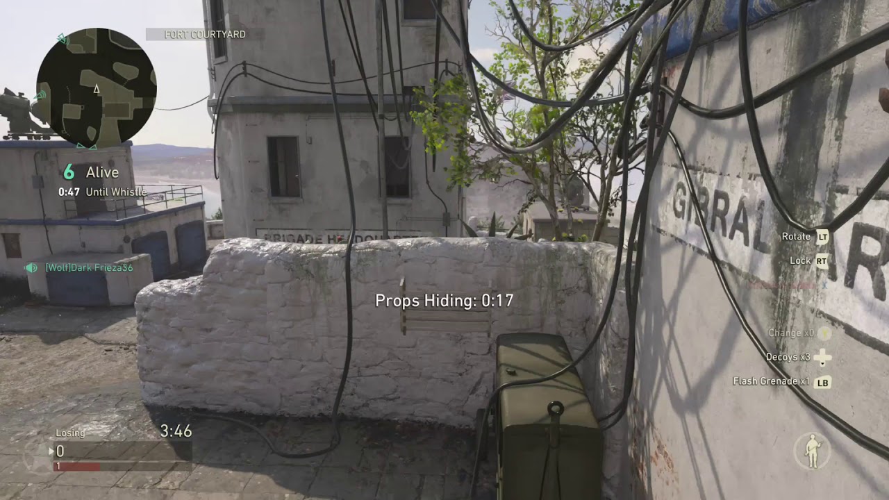 Glitch spot on prop hunt ww2