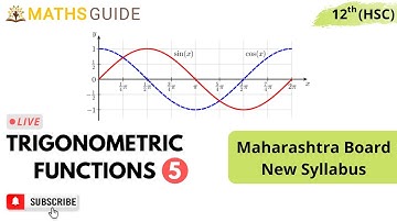 Trigonometric Functions Class 12 New Syllabus Exercise 3.2 | Maharashtra Board