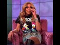 Wendy Williams laughing and crying
