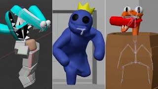 Rainbow Friends Chapter 2 Animations + Jumpscares Behind the Scenes [ROBLOX]