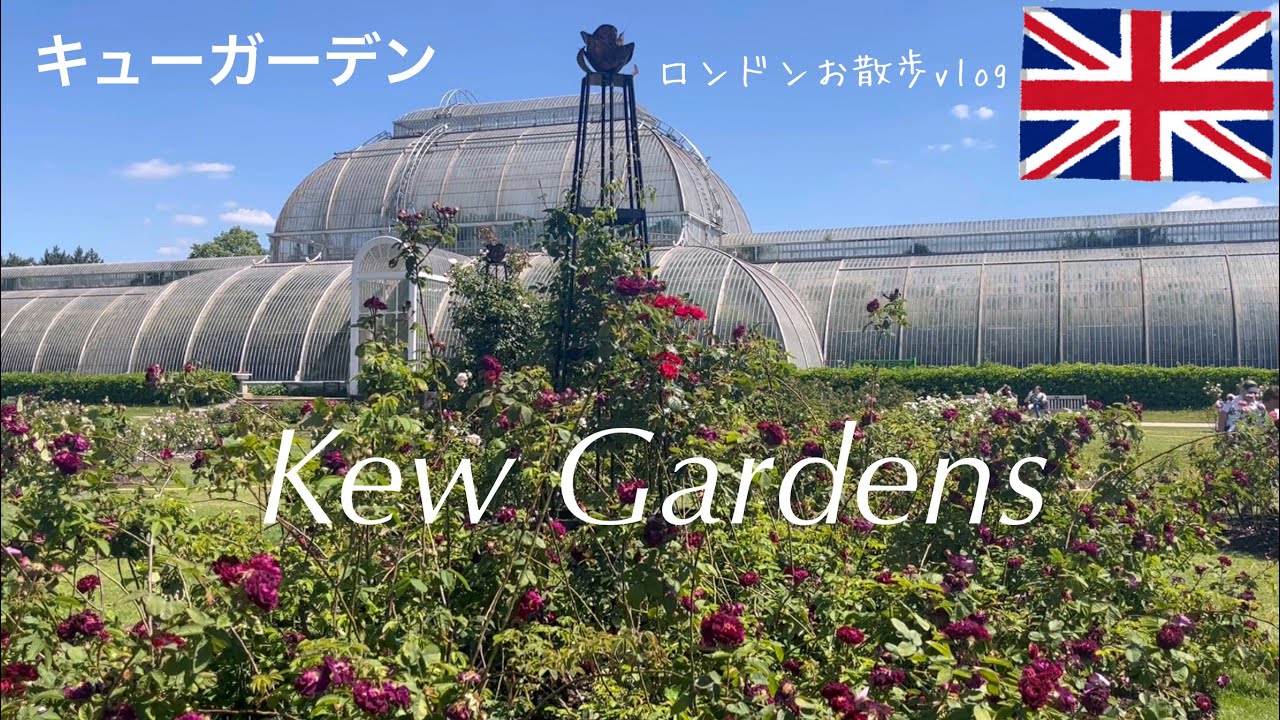 夏のキューガーデン ベストシーズン ロンドン市内の王立植物園 Kew Gardens バラ園 パームハウス ジャパニーズゾーン 世界遺産 Youtube