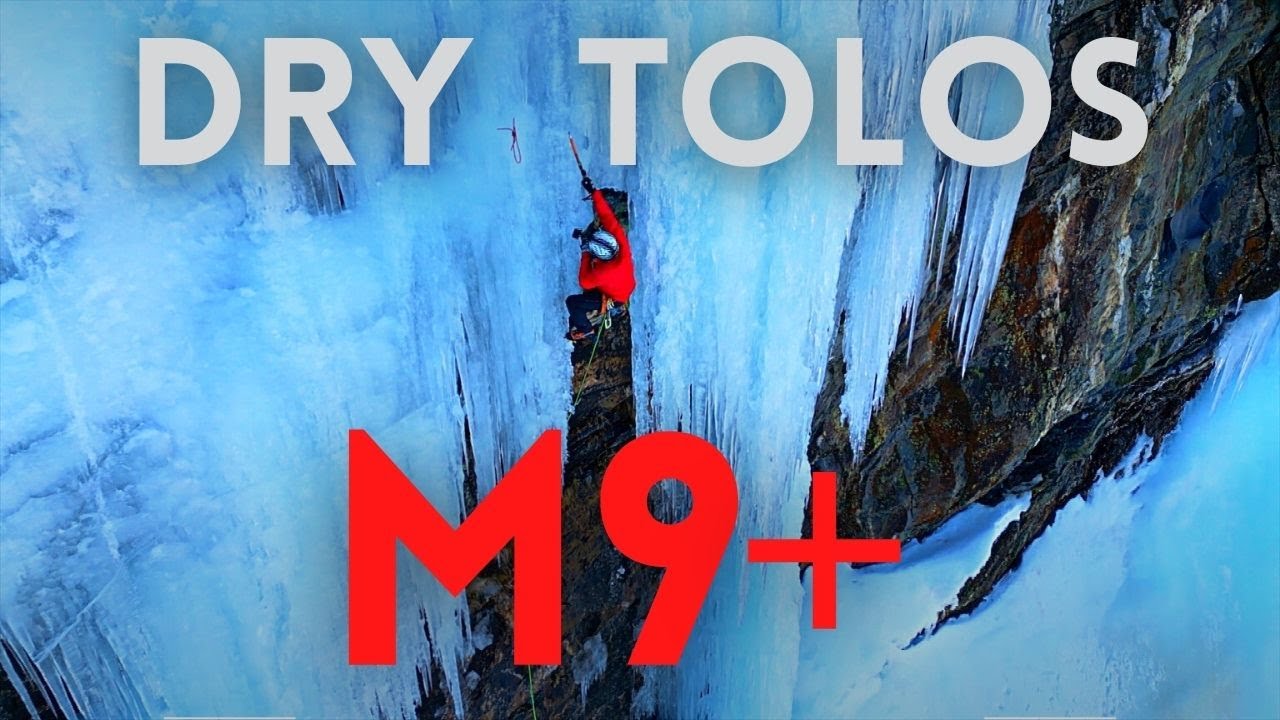 La ESCALADA en HIELO MÁS DURA de GALICIA | Vía Dry Tolos M9+