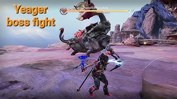 Yeager : Hunter Legend Boss Fight ll 4k gameplay (Android, ios) part 5