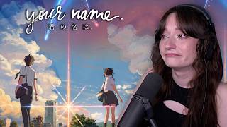 YOUR NAME made me smile through my tears đ | First Time Watching REACTION