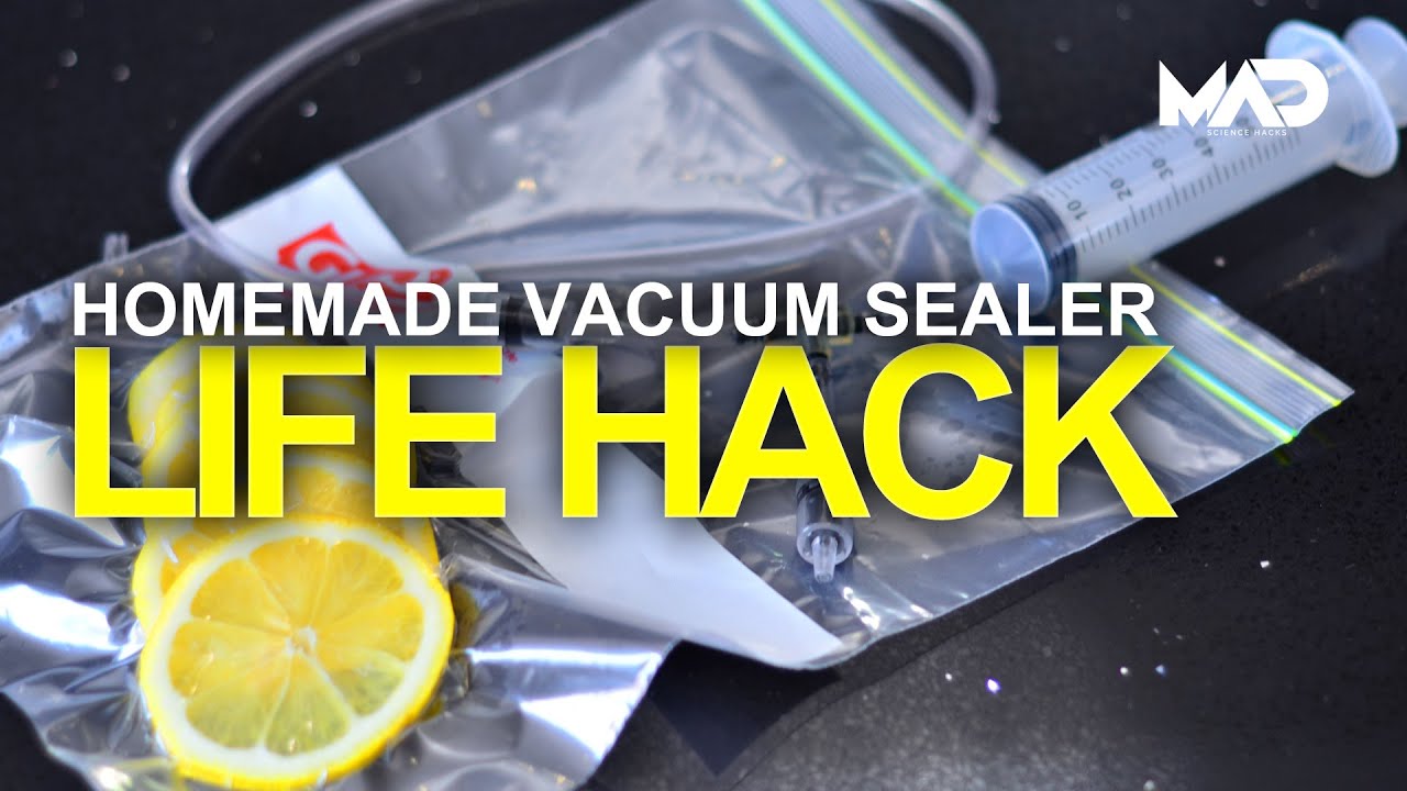 DIY Vacuum Packing (a.k.a the Poor Man's Spacebag) : 7 Steps - Instructables