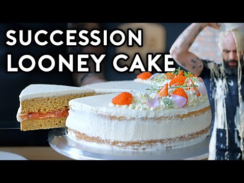Binging with Babish Looney Cake from Succession  Meal fit for a King