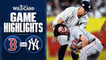 Red Sox vs. Yankees AL Wild Card Game 1 Highlights (9/30/25) | MLB Highlights