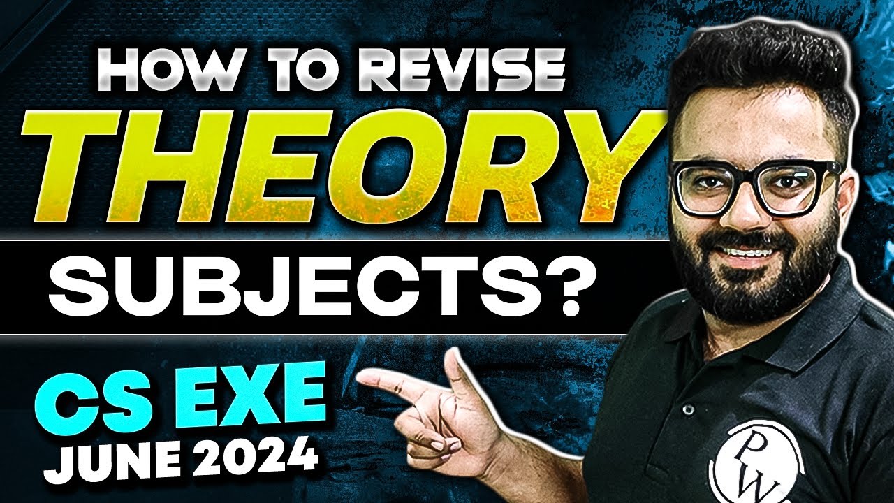 How To Revise Theory Subjects? Score HIGH with this Strategy😍😍 | CS ...