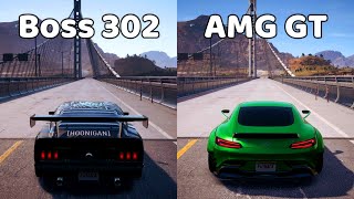 NFS Payback - Ford Mustang Boss 302 vs Mercedes AMG GT - Drag Race