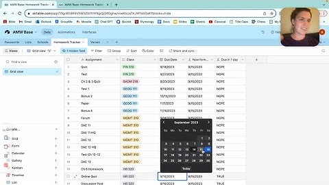Airtable Reminder Automatic Email