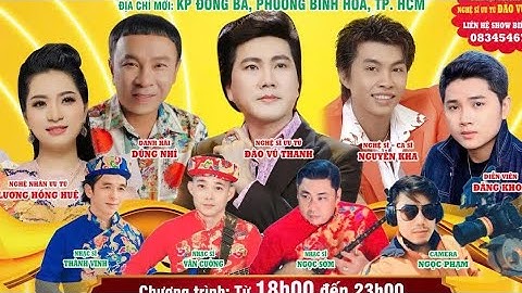 Trực tiếp văn nghệ nhiều nghệ sĩ nỗi tiếng tại miễu Thần Nông Đông Ba Bình Dương