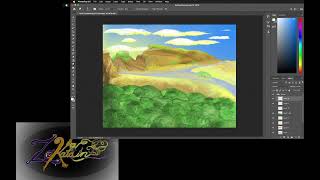 Silent Livestream - Quiet Coyote Drawing - Photoshop CC 2019