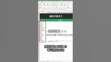 Excel教学 - 抽奖点名小程序告诉我们什么道理？ 七彩七夕 秀一波玩美操作 excel #办公技巧 #excel技巧 #excel #办公技巧 #excel技巧 #powerpoint #干货