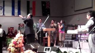 Video thumbnail of "Pastor Fito Delgado en Modesto"