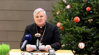 Božićna čestitka biskupa Košića