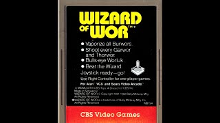 Wizard of Wor Atari 2600 Livestream
