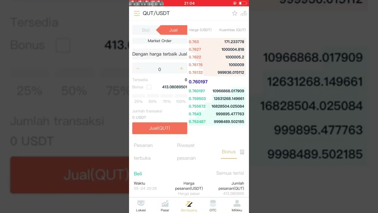 cara jual di web panda exchange