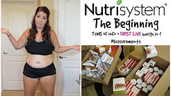 My NUTRISYSTEM Journey | The Beginning - Fears, Expectations & First Weigh In