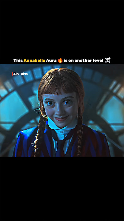 This Annabelle aura is on another level ☠️ | Wednesday 🎭 | #netflix #wednesdaynetflix
