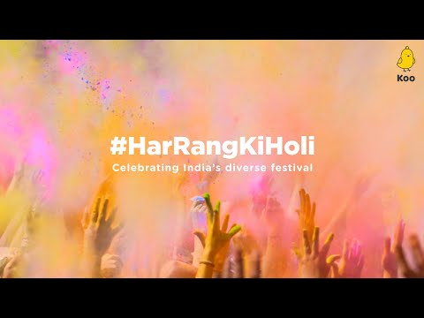 #Koo ke sath manaiye #HarRangKiHoli