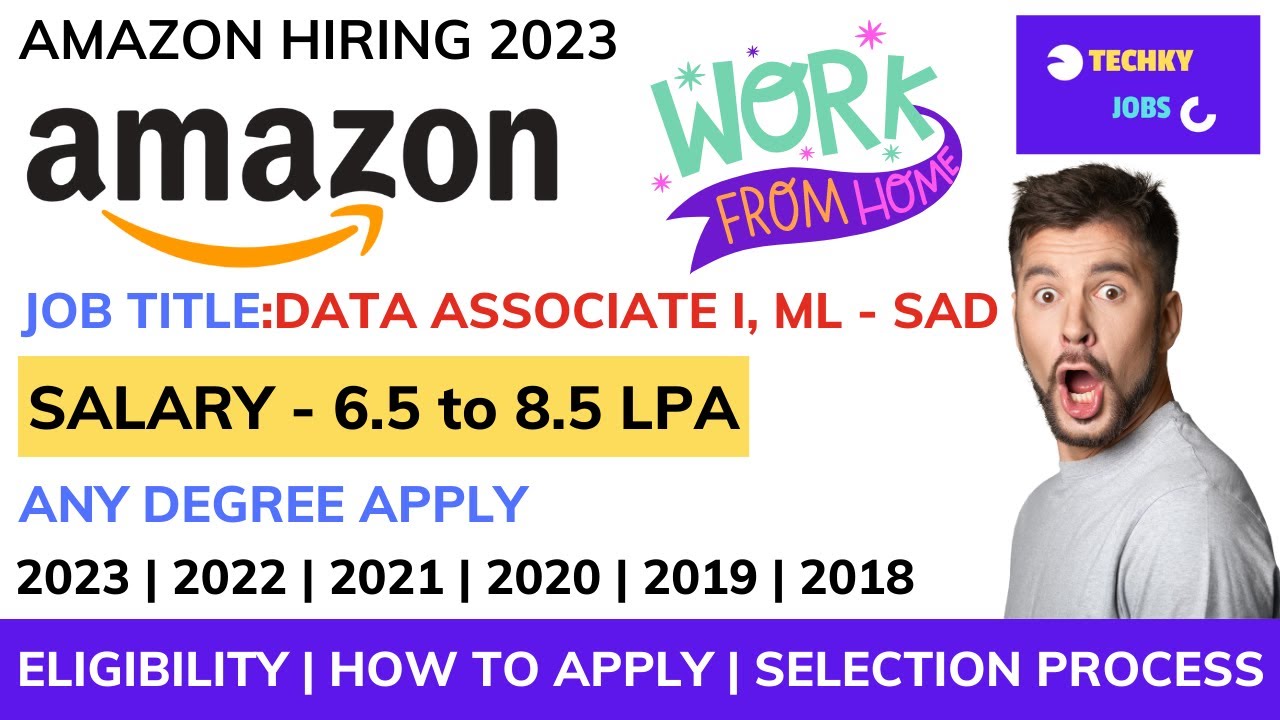 Amazon hiring work from home amazon 2023 off campus drive amazon