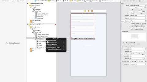 Swift: Adding Scroll View to Stack View and creating a form.