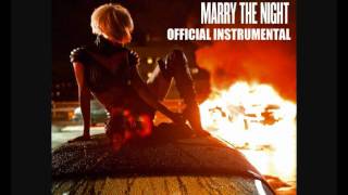 Lady GaGa - Marry The Night (Official Instrumental), 2011 chords