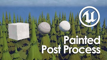 Painted Post Process - Unreal Engine 5