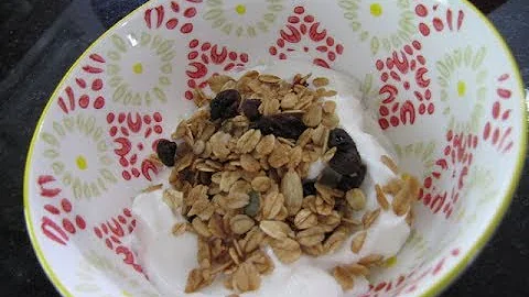 Homemade Granola with Weight Watchers Smartpoints