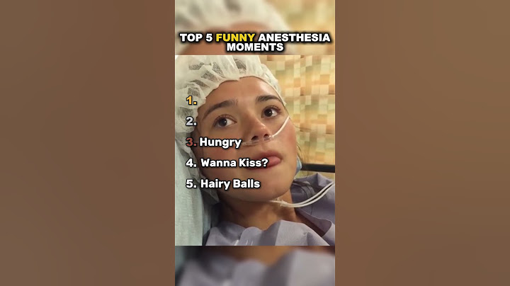 Top 5 Funniest Anesthesia Moments 😂