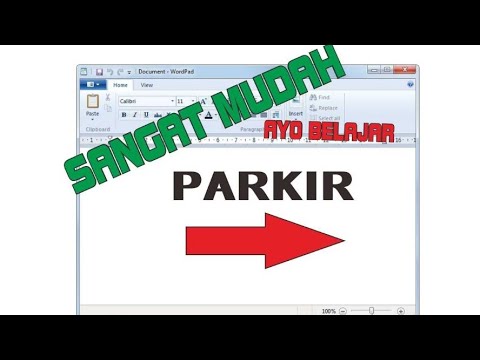 Cara membuat tanda panah di ms word mudah