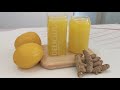 STRONGEST FAT BURNER DRINK |Ginger Pineapple and Lemon Drink | Ginger Pineapple Juice