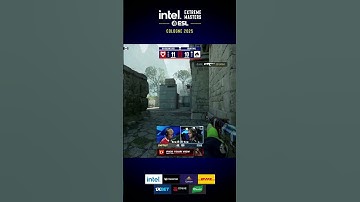 Donk wins INSANE 1v2 clutch vs planted bomb on Ancient! #esl #cs #кс #counterstrike #csgo