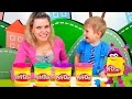 Плей До пластилин для детей - Сборник интересных серий на канале Курносики Junior. Play Doh videos