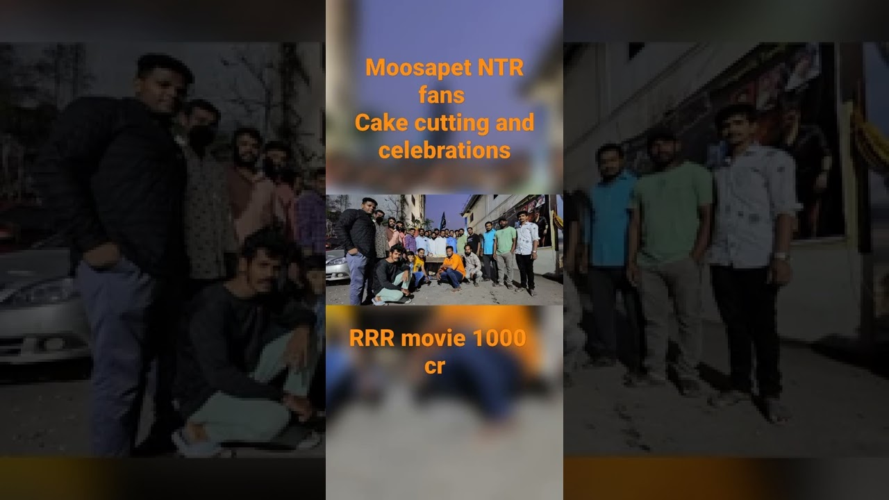 moosapet NTR fans 