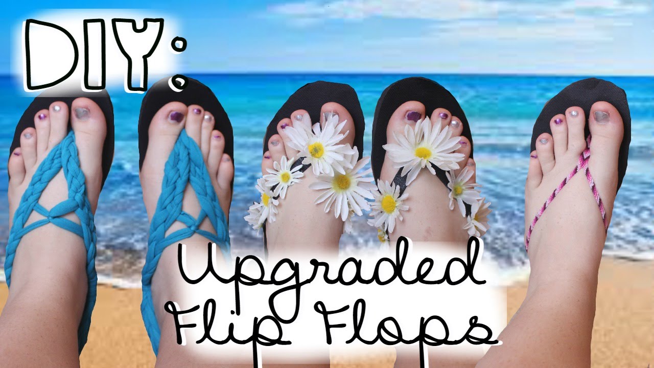 DIY: Upgraded Flip Flops + Giveaway Winners