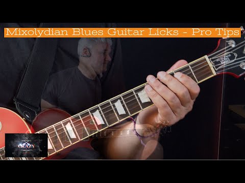 Mixolydian Blues Guitar Licks – Pro Tips