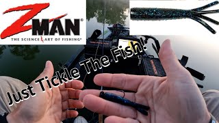 Sometimes the FISH Just Need to Be TICKLED! #zmanfishing #ticklerz
