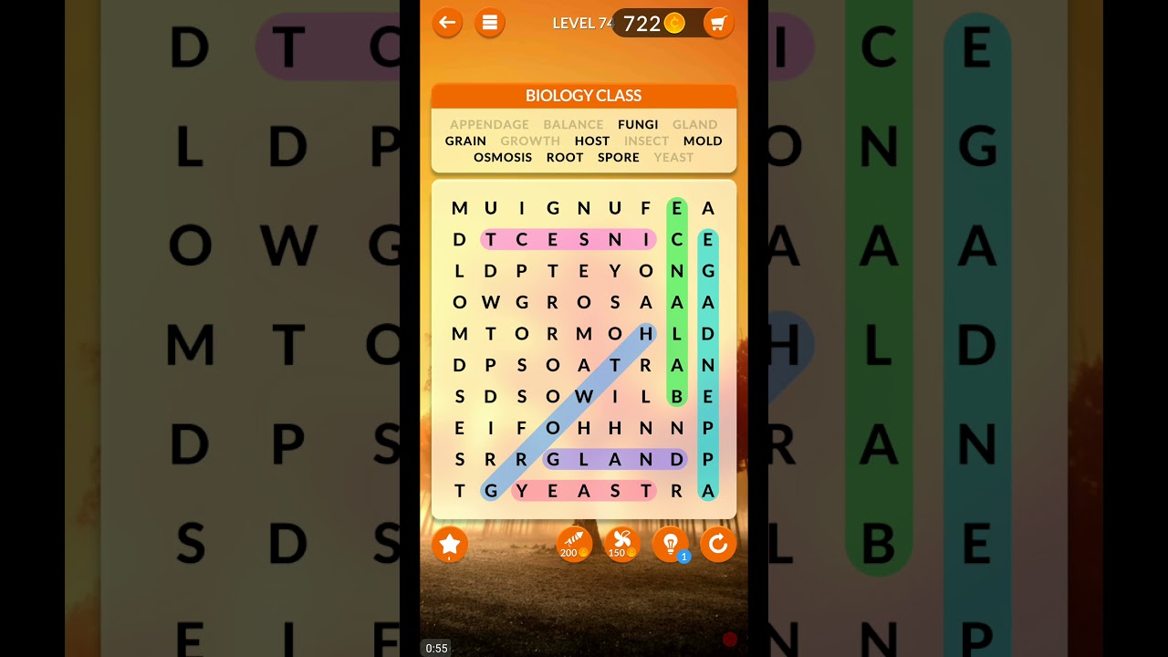WORDSCAPES SEARCH LEVEL 74 ANSWERS masaya ang mga salita - YouTube