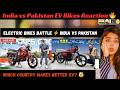 Indian vs Pakistani Electric Bikes ⚡ | Kaun Hai Real King? 🤯 | Reaction Video