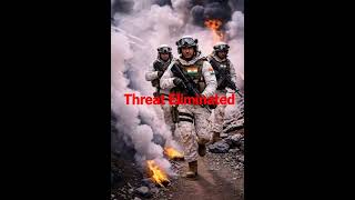 Indian Army Strike: Threat Eliminated! 🇮🇳 | Tactical Winter Mission#IndianArmy #IndianArmedForces