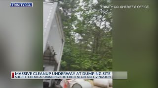 Chemicals illegally dumped in East Texas creek, investigation opened